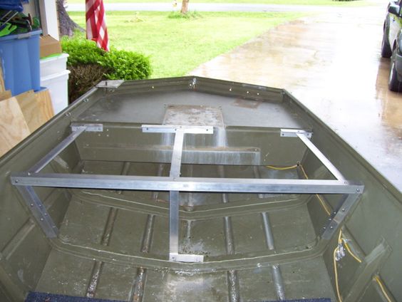 Extending front deck on jon boat - Tips & Tricks, Boat Help and Product  Review - OzarkAnglers.Com Forum