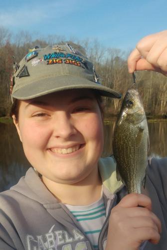 Tuckahoe crk - Livie - White perch - 10Apr19.jpg