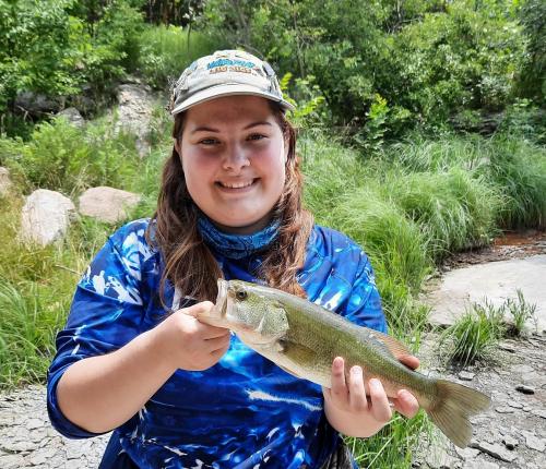 Livie Berkley worm bass - Mill Creek - 05Jul20.jpg