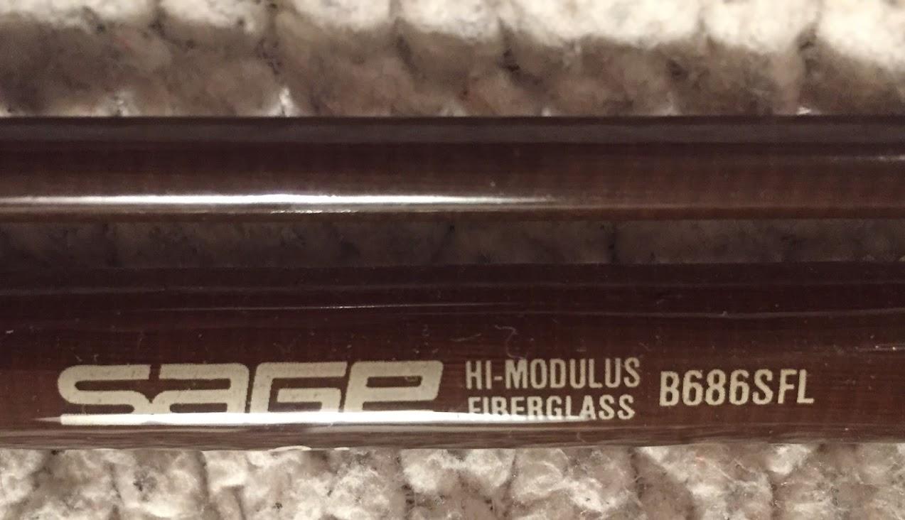 Back in 1982, the Sage graphite rod company made fiberglass fly rods -  General Flyfishing Topics - OzarkAnglers.Com Forum