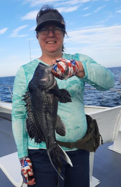 Sue Largest Black Sea bass male - 22May22 - Angler Trip.jpg