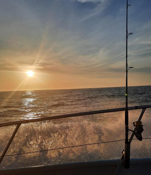 Sunrise aboad Angler  bit choppy 1 - 22May22.jpg