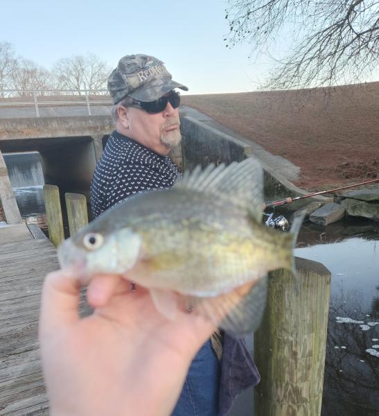 Dad Losing to Livie Crappie - Wye East Rvr - 30Dec22.jpg